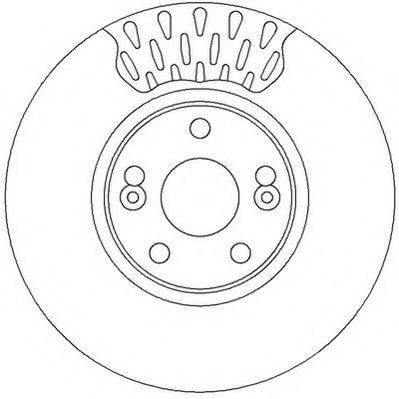 MAGNETI MARELLI 140452.4 гальмівний диск