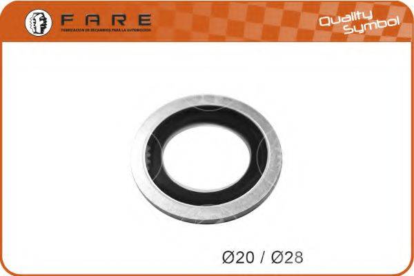 FARE SA 11813 Кільце ущільнювача, різьбова пр