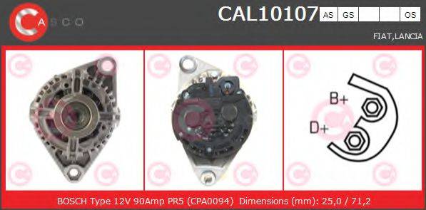 CASCO CAL10107AS