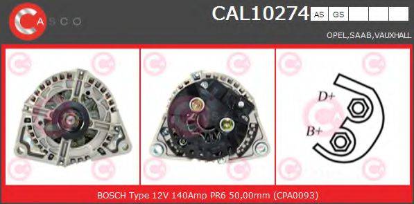 CASCO CAL10274AS