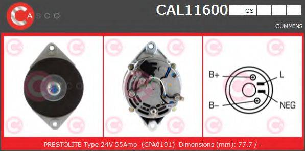 CASCO CAL11600GS