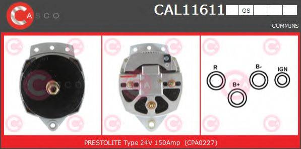 CASCO CAL11611GS