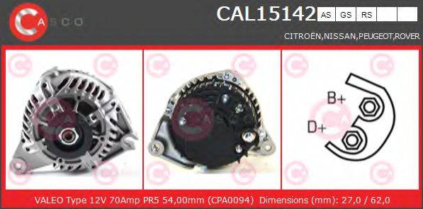 CASCO CAL15142AS