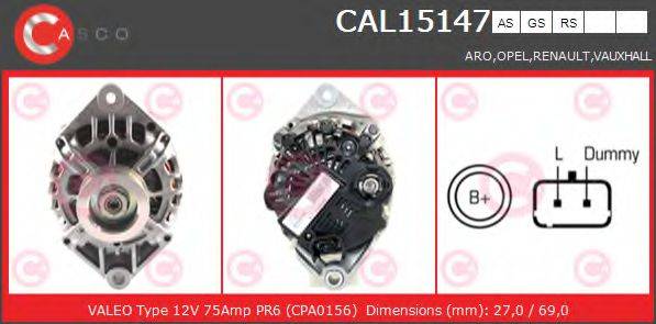 CASCO CAL15147AS