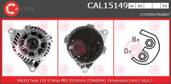 CASCO CAL15149AS