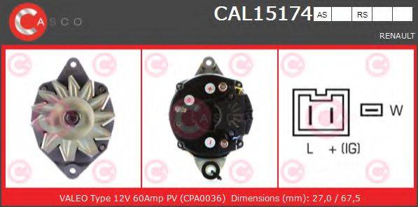 CASCO CAL15174AS