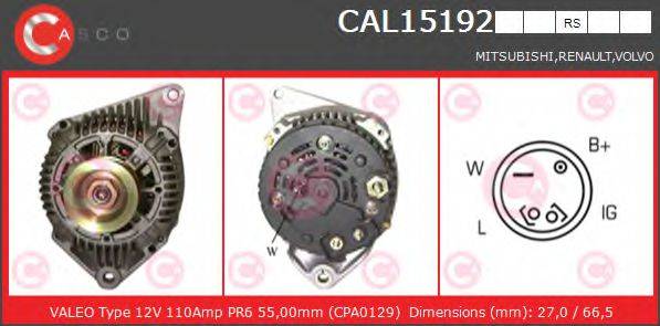 CASCO CAL15192RS