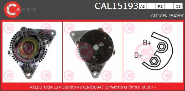 CASCO CAL15193OS
