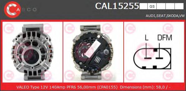 CASCO CAL15255GS