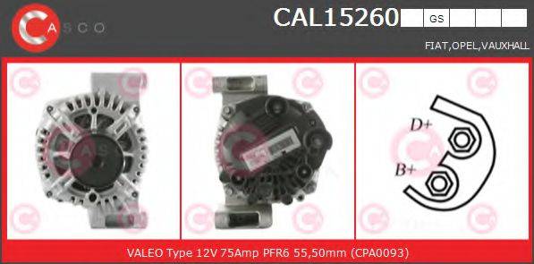 CASCO CAL15260GS