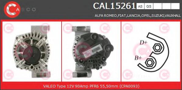 CASCO CAL15261AS