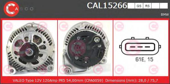 CASCO CAL15266GS