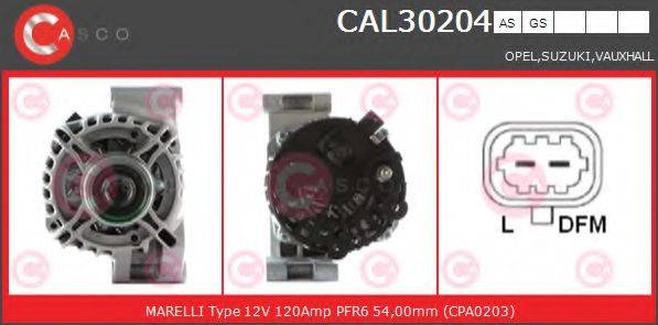 CASCO CAL30204AS