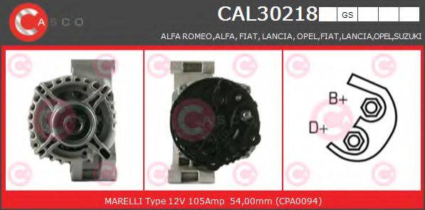 CASCO CAL30218GS