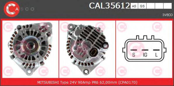 CASCO CAL35612GS