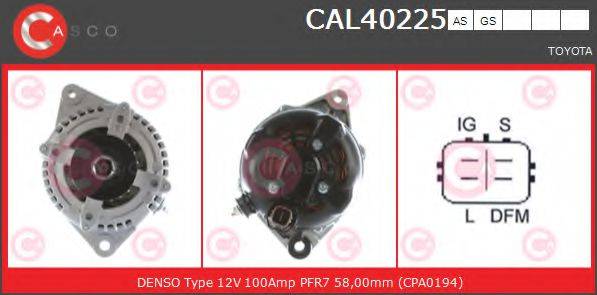 CASCO CAL40225AS