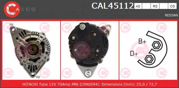 CASCO CAL45112OS