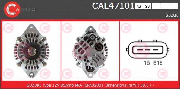 CASCO CAL47101AS