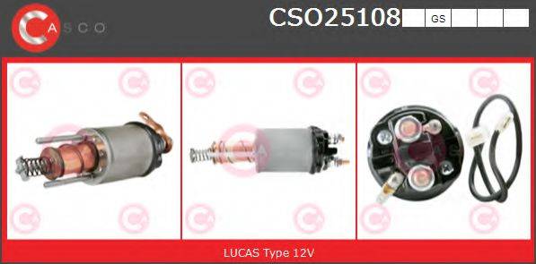 LUCAS ELECTRICAL 77136 Тягове реле, стартер