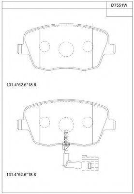 ASIMCO KD7551W