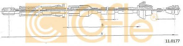 MALO 22972 Тросик газу