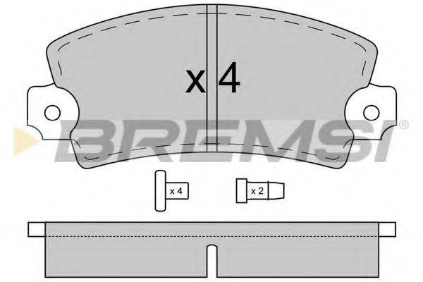 BREMSI BP2026