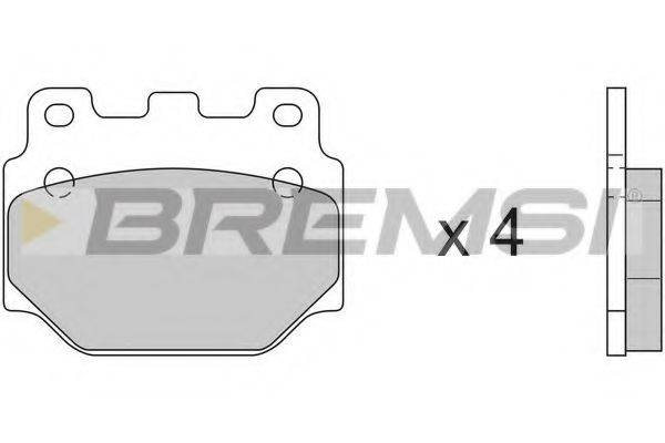 BREMSI BP2099