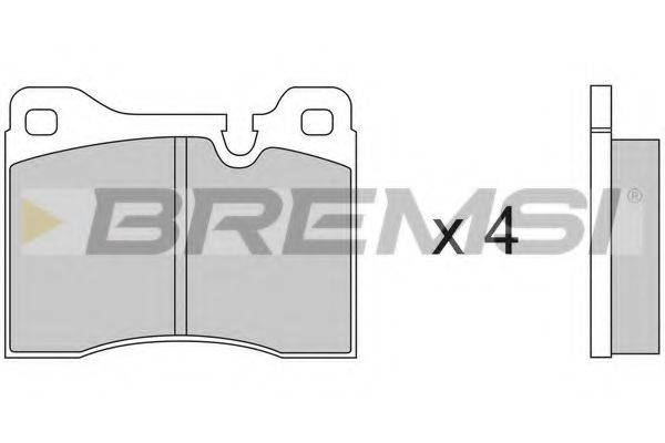 BREMSI BP2125