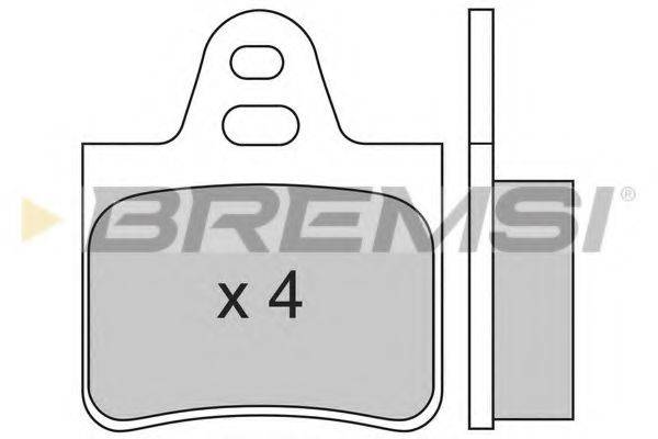 BREMSI BP2130