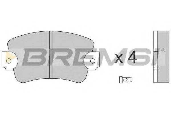BREMSI BP2132