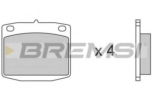 BREMSI BP2173