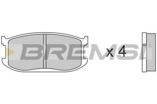 BREMSI BP2191