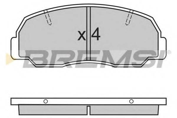 BREMSI BP2297