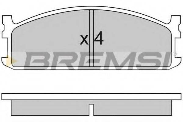 BREMSI BP2321