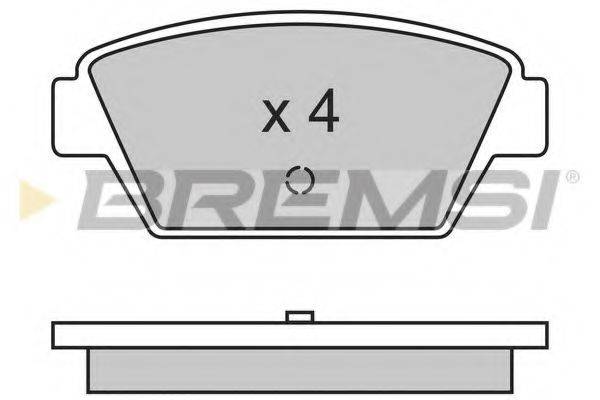 BREMSI BP2330