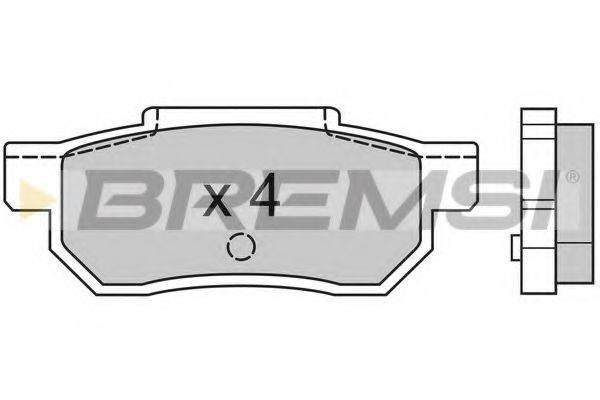 BREMSI BP2351