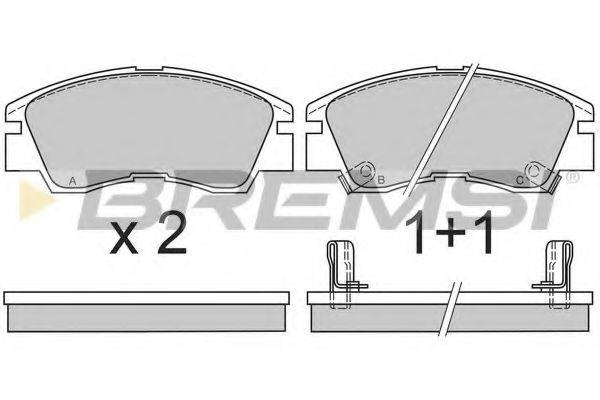 BREMSI BP2387