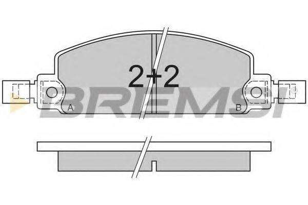 BREMSI BP2413