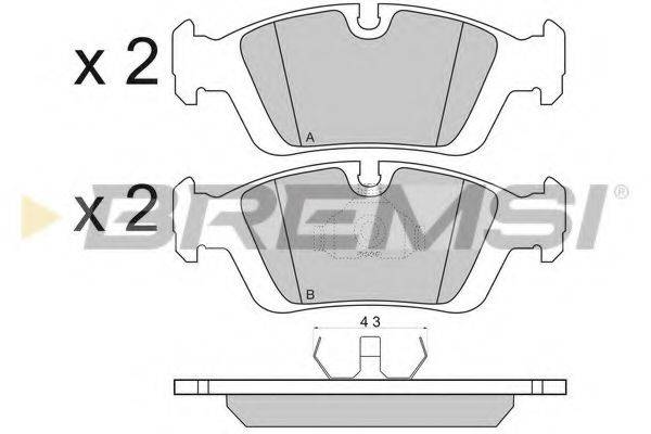 BREMSI BP2432