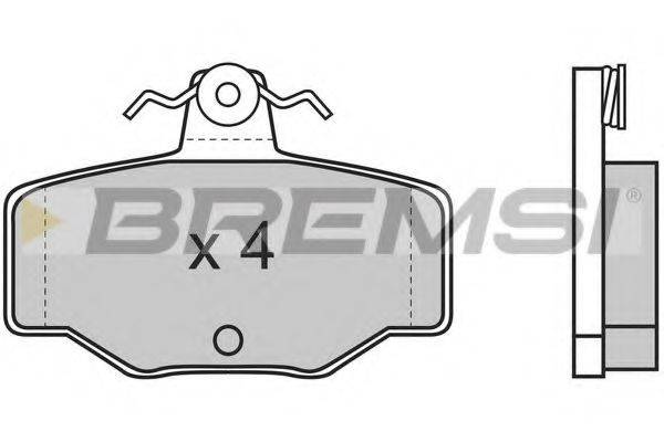 BREMSI BP2471