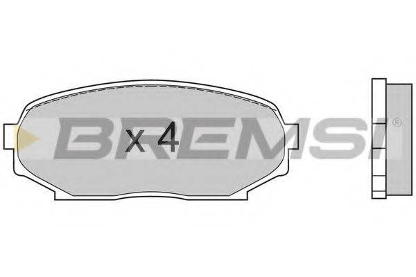 BREMSI BP2515