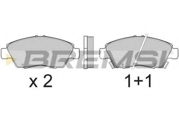 BREMSI BP2546