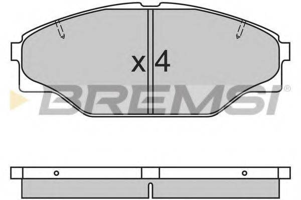 BREMSI BP2617