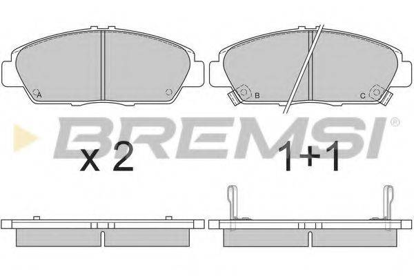 BREMSI BP2621