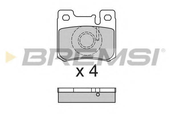 BREMSI BP2631