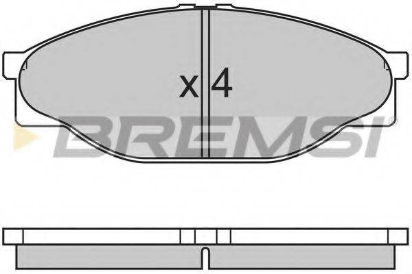 BREMSI BP2633