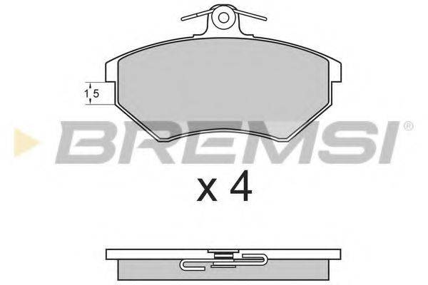BREMSI BP2641