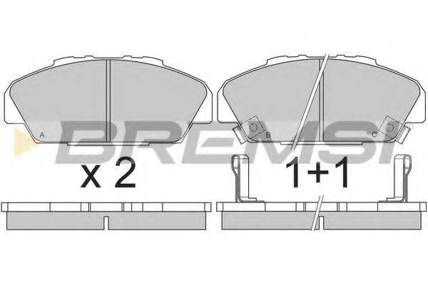 BREMSI BP2648