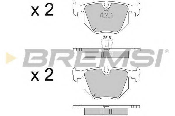 BREMSI BP2652