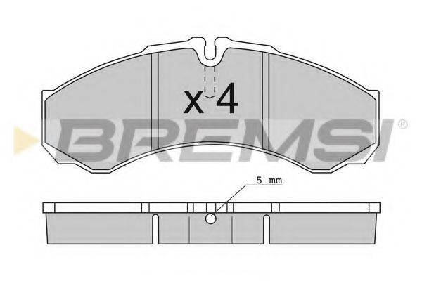 BREMSI BP2706